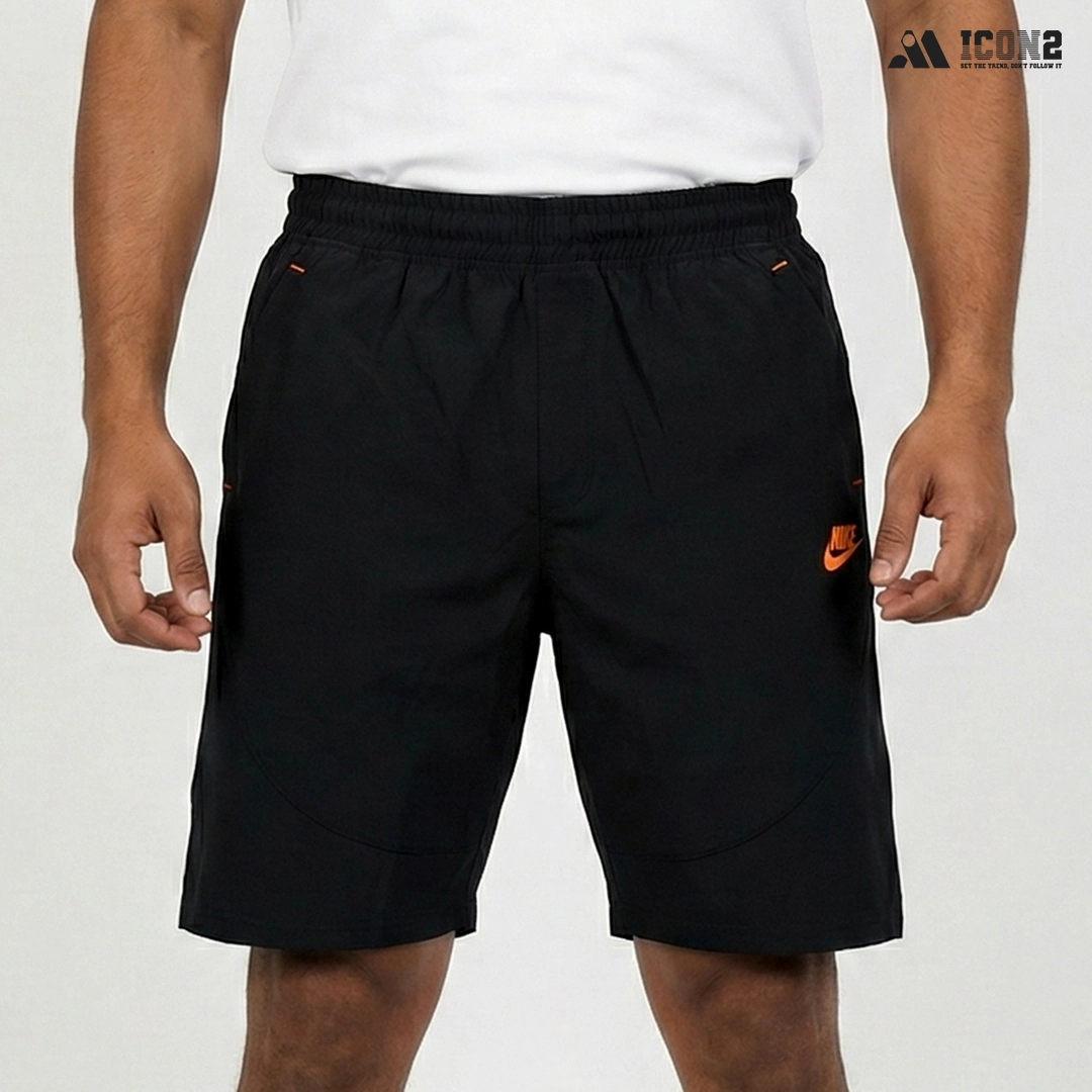 6 nike shorts black by ICON2 Nike Summer Sport Shorts for Men - Black - Image 1