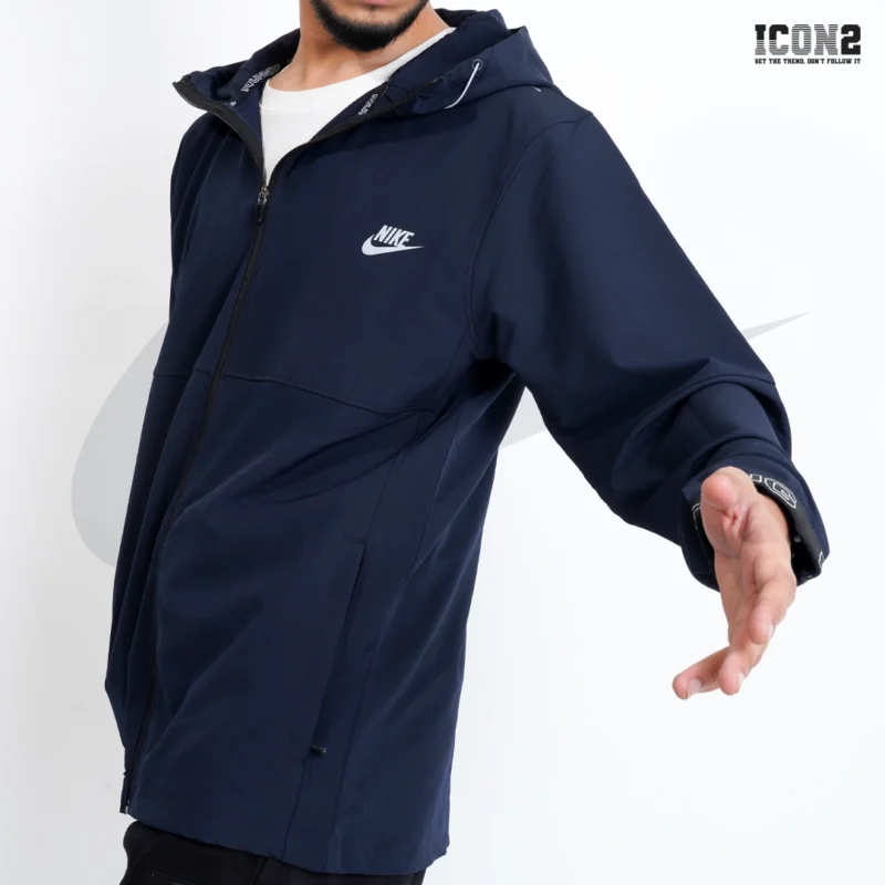 01. nike blue hoodie