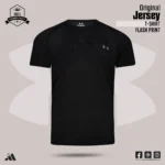 Under Armour Jersey T-Shirt Flash Print - Black