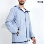 ICON2 Dobby Full Zipper Hoodie - Ash - Image 2