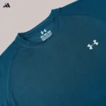 Under Armour Jersey T-Shirt Flash Print - Blue - Image 2