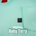 Hugo Baby Terry Drop Shoulder - Mint - Image 3