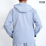 ICON2 Ash Dobby Zip-Up Hoodie - Image 4