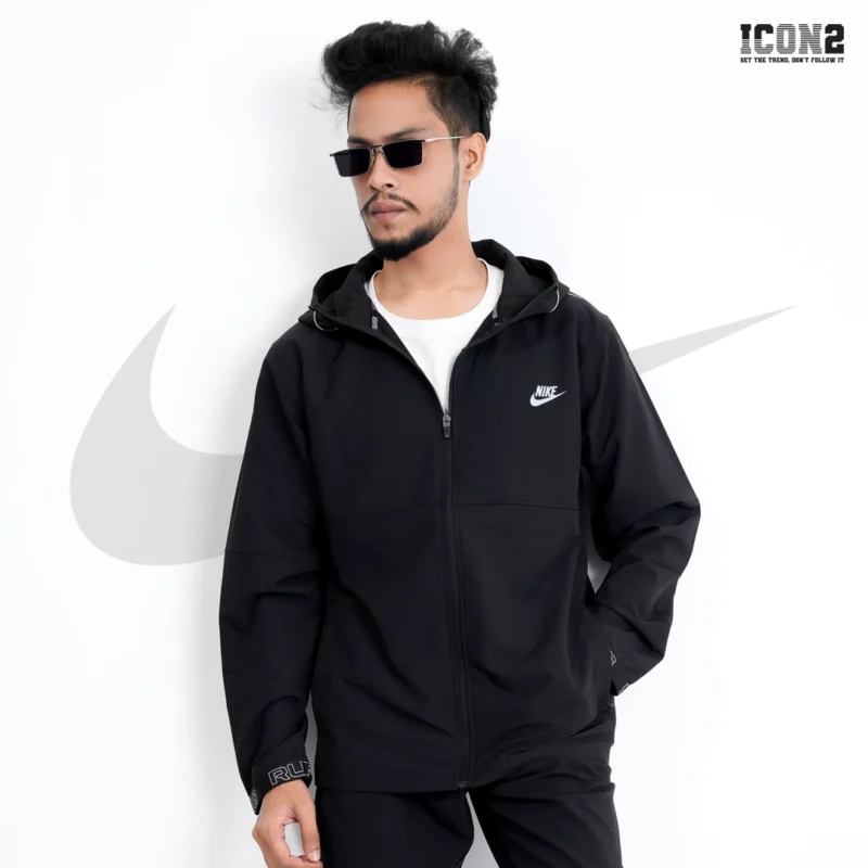01. nike black hoodie