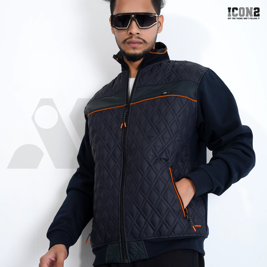 02. Icon2 Sigma Blue Jacket Exclusive Sigma Full Zipper Jacket - Image 1