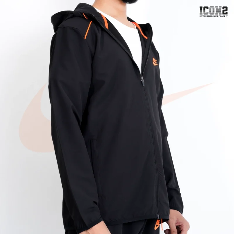 02. nike orange hoodie