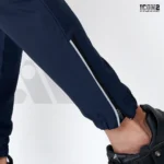 ICON2 Dobby Fabric for Mens Trousers - Navy - Image 3