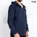 Nike Dobby Zip-Up Hoodie - Navy - Image 2