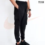 Nike Dobby Fabric for Mens Trousers - Orange - Image 2