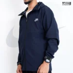Nike Dobby Zip-Up Hoodie - Navy - Image 3
